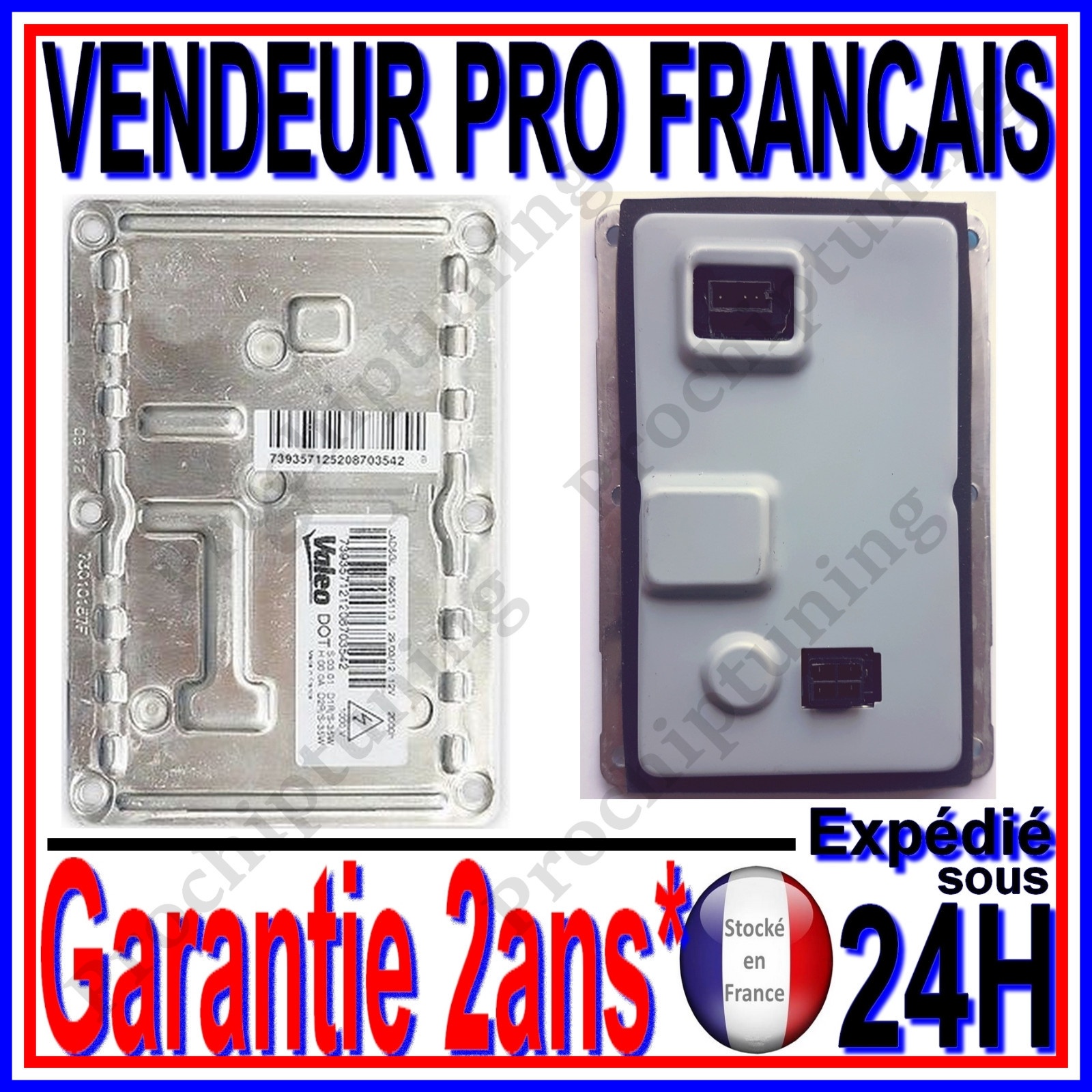 Ballast LAD5GL 4 pin de rechange pour projecteur xénon d'origine