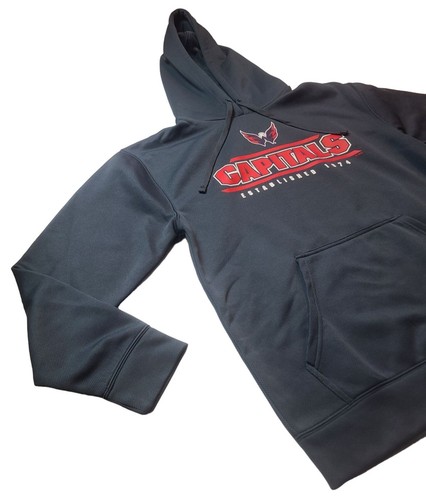 NHL Branded Washington Capitals Hoodie Mens Size M Hockey Long Sleeve Pullover - Picture 2 of 9