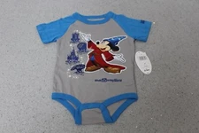 Brand New WDW Mickey Mouse Disney 2017 Infant One Piece 3/6 Month Free Shipping