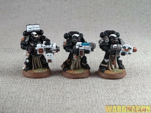 25mm Warhammer 40K WDS painted Space Marines Sternguard Veteran Squad f79 - Picture 3 of 10