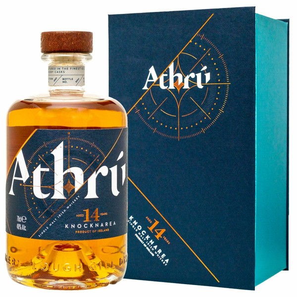 Athru Knocknarea First Edition 14 Jahre 0,7 L Single Malt Irish Whiskey Whisky-image