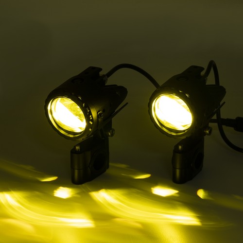 60W LED Auxiliary Driving Lights Mounting Bracket For Kawasaki KLR 650 2019-2024 - Picture 8 of 12