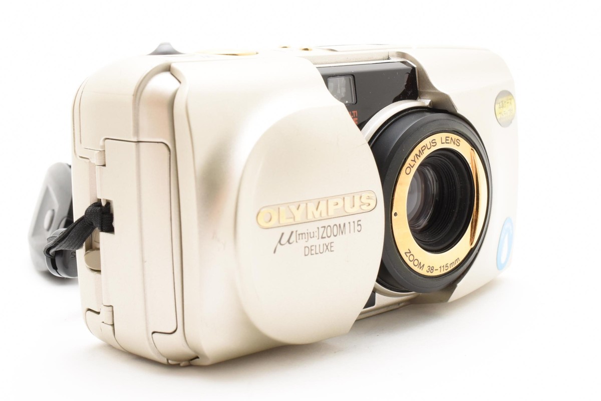 NEAR MINT] Olympus mju Zoom 115 DELUXE 35mm Point & Shoot Film