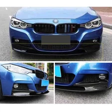 For 2012-18 BMW F30 3 Series Sedan M Sport Bumper Carbon Fiber Front Lip Spoiler