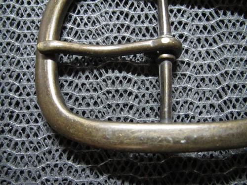 CLASSIC SQUARE CENTER PRONG BELT BUCKLE! VINTAGE! RARE! 1970s! DIY PROJECTS - Picture 4 of 8