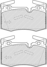 Kit Pastiglie Freni ANTERIORI Ferodo MINI MINI Roadster '12-> John Cooper Works