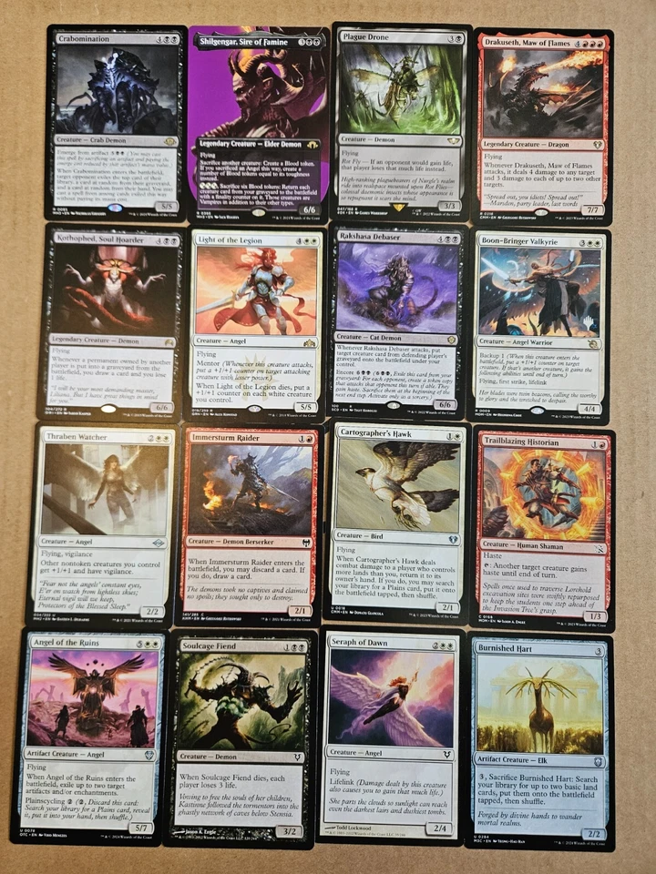 Custom Commander Deck ~ Angels, Demons, & Dragons - Big Mana Kaalia of the Vast  - Image 3 of 4