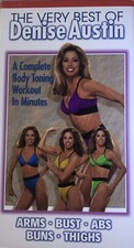 The Very Best of Denise Austin (VHS, 1998)RARE VINTAGE-SHIPS N 24 HOURS