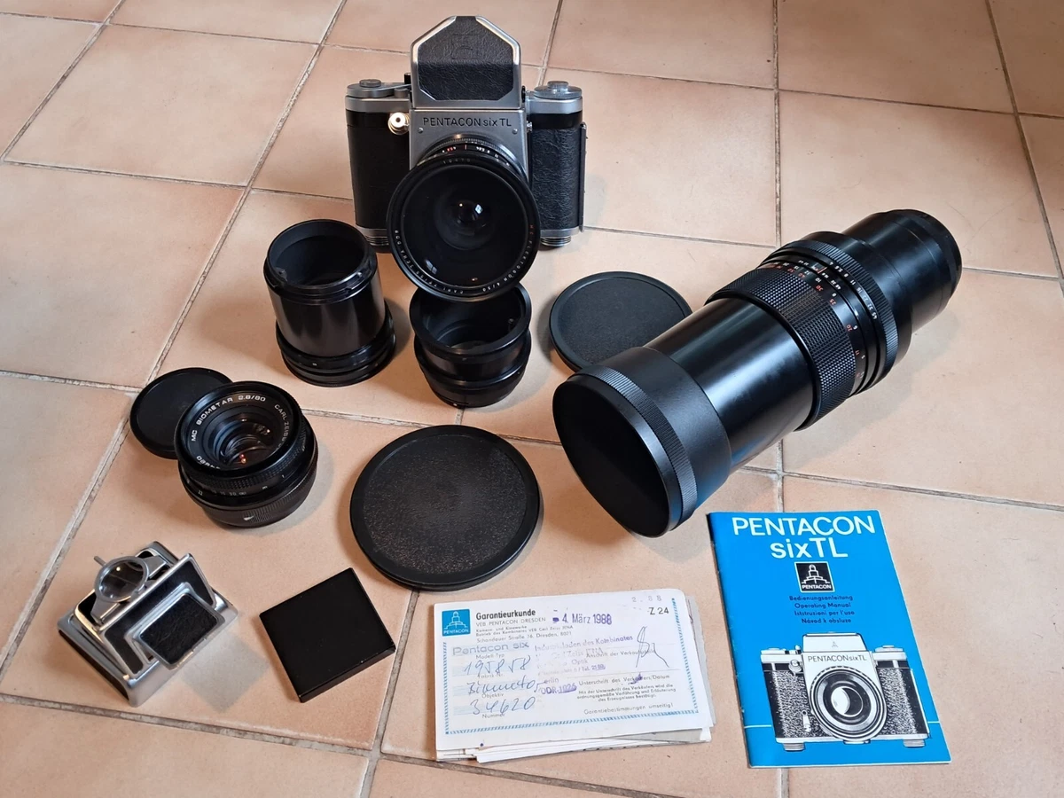 PENTACON SIX TL SLR Analog Film Avec Visor Corps (PENTACON SIX) EUR 161