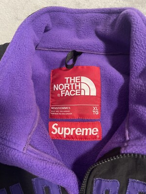 Supreme SS19 x The North Face Arc Logo Denali Fleece Jacket Supreme SS19 x The North Face Arc Logo Denali Fleece Jacket
