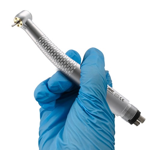 Turbina Dental Autogenerador 5 Luz LED Light 4 Orificios High Speed Handpiece M4 - Imagen 23 de 24