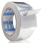 2"x65Ft Silver Aluminum Tape Heavy Duty Duct Tape for Health Insulation HVAC