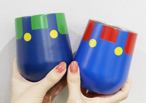 Nintendo Tokyo Super Mario Tumbler Book Mario & Luigi Stainless Steel JAPAN NEW - 第 41/44 張圖片