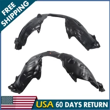 Front Left+Right Fender Liner Inner Splash Shield Set For 2018-2020 Toyota Camry