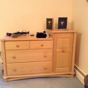 ragazzi dresser solid sturdy maple ebay