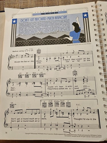 Reader's Digest Sheet Music From the '60s, '70s, '80s - (5) Hard Cover Books - Picture 29 of 40