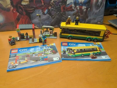 LEGO CITY: Busbahnhof Set 60154 Vollständig Mit Anleitung Ohne OVP - Bild 1 von 4