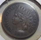 1883 Indian Head Penny 1c Cent Antique Coin Philadelphia Mint (#2e-13124/RMW)