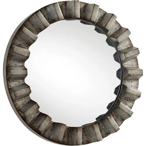 Cyan Design 10396 Argos 16 inch Galvanized Wall Mirror - Picture 1 of 2