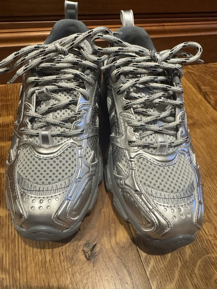 Christian Dior Crono Chunky Sneakers Size 35.5 Grey/silver - Image 2 of 4