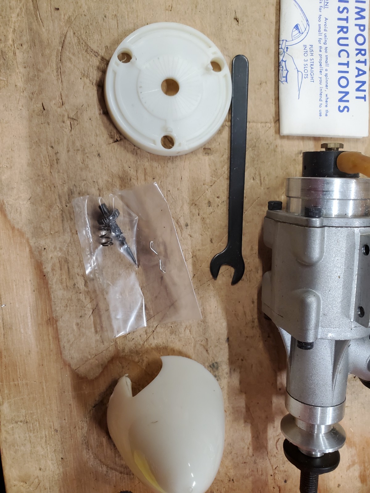 K&B #8360 Pumper engine - k&b 40 Front Rotor Torpedo W/perry Pump And Carb NOS