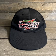 Interstate Batteries Racing black baseball Ca...