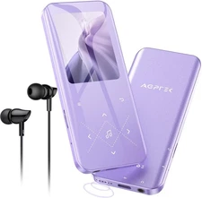 32GB MP3 Player Bluetooth 53 24 Screen Speaker FM Radio Purple