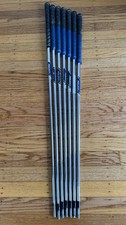 RIFLE PROJECT X 6.0 Flighted Steel Iron Shaft Pulls set of 7 (4-PW) .355
