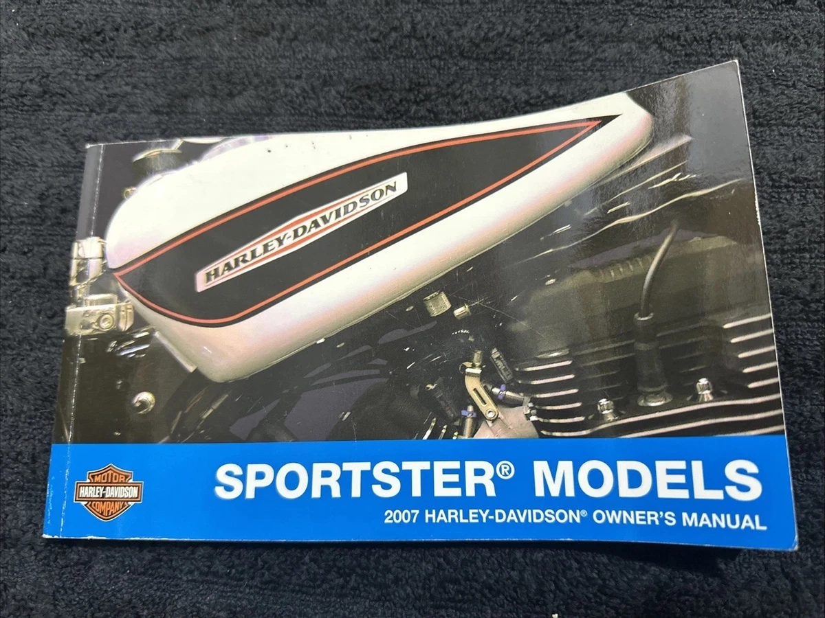 Harley Davidson Sportster Motorcycle Owner & Operator Manuals for
