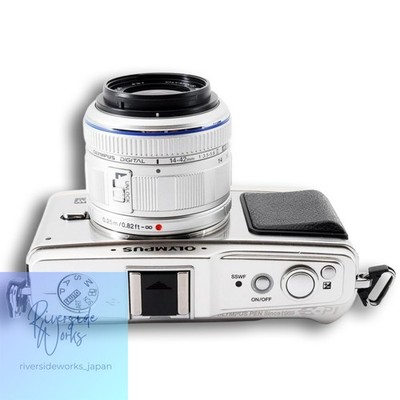 Olympus PEN E-P1 Mirrorless Camera Kit Silver Used SD Card