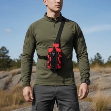 Tactical Molle Sport Men Chest Bag Mini Small Sling Pack Shoulder Crossbody Bag