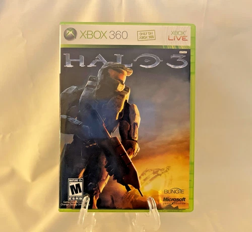 Halo 3 (Xbox 360) With Poster CIB COMPLETE & TESTED