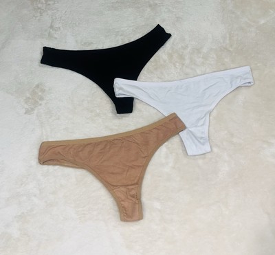 3 PC Lot Thong Underwear New Without Tag Anzermix Women s Size US Large 