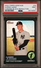 2022 Topps Heritage AARON JUDGE Black Chrome Refractor /73 PSA 9 POP 3 none high
