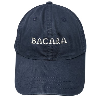 Bacara Slideback Baseball Cap Blue One Size Adjustable Embroidered Imperial