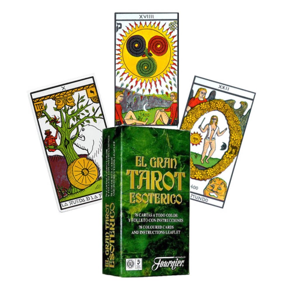 El Gran Tarot Esoterico Cards Deck Esoteric Fournier Made In