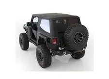 Smittybilt 9073135K 07-18 Wrangler JK 2Dr Bowless Combo Top Kit w/Tinted Windows