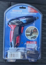 Electric Screwdriver, 3.6V Cordless, 44pcs Screwdriver Bit Set, Front LED Light,