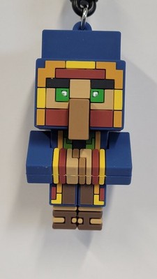 3D Foam Figural Key Chain Clip Blind Bag Minecraft Series 5 Wandering Trader