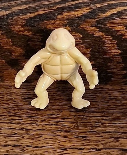 Vintage TMNT Retromutagen Slime Can Ooze Baby Turtle 2” Figure 1989