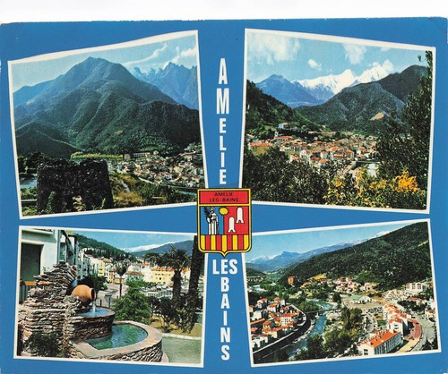 CPA 66 AMELIE Les Bains Sur La Route De Montalba EUR 5,00 - FR
