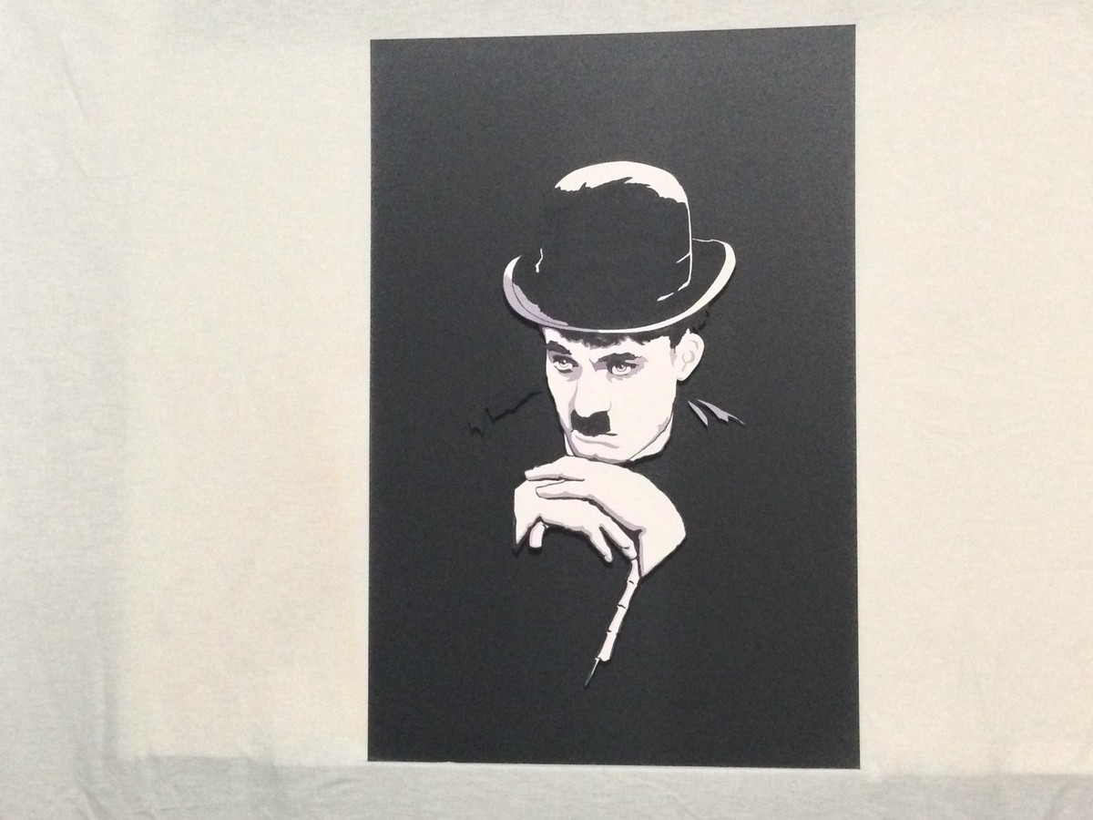 Chaplin 絵画 原画 ドローイング アート Chaplin 絵画 原画 ドローイング アート Charlie Chaplin, 絵画