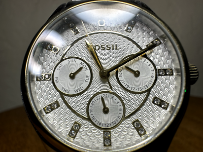 Fossil BQ1564 Women's Two Tone Stainless Steel Analog Dial Quartz