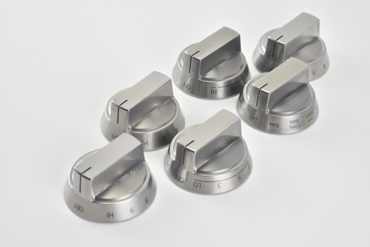 Genuine LG Range Knob Set of 6 # AEZ75853759 AEZ75853756  