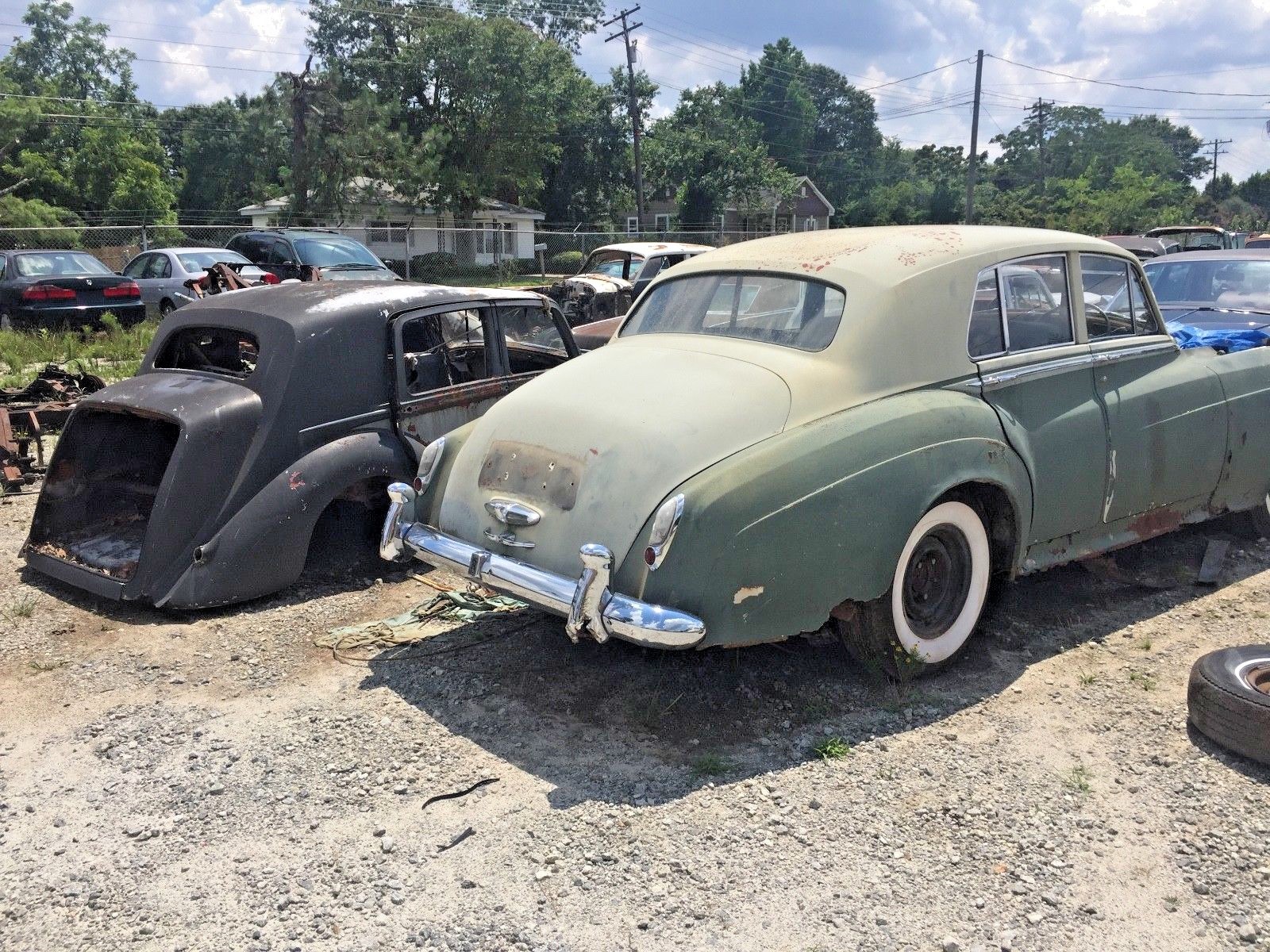 WORLDS LARGEST INVENTORY 1955-65 ROLLS ROYCE CLOUD PHANTOM BENTLEY. ROAD WHEEL