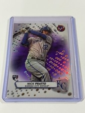 2023 Topps Pristine Nick Pratto RC Purple /99 Kansas City Royals 