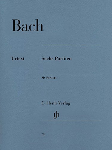 BACH: 6 PARTITAS, BWV 825-830 By Johann Sebastian Bach - Picture 1 of 1