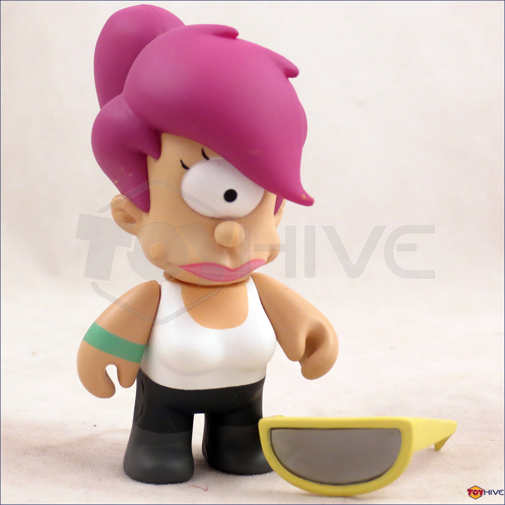 Kidrobot Futurama series Leela with glasses 3-inch vinyl figure
