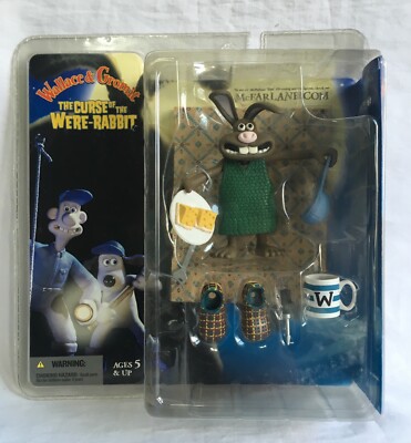 Wallace and Gromit The Curse of the Wererabbit Mcfarlane figure