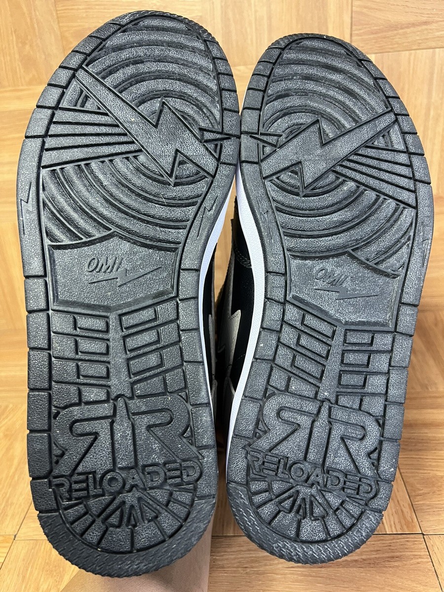 RARE🔥 AIR OMI Shadow Gray Sneakers Sz 12 Black Gray Leather